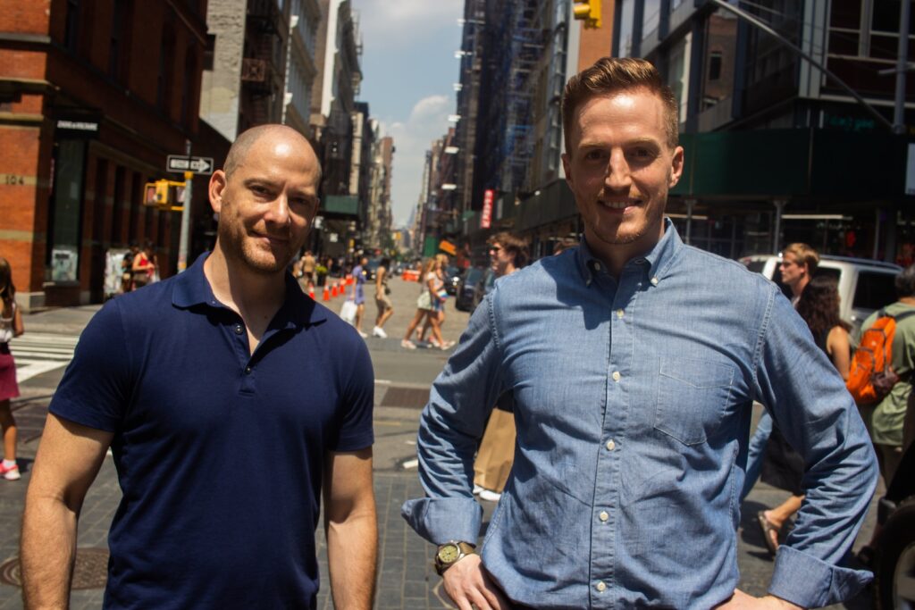 Focusmate founders Taylor Jacobson and Mike Galanos